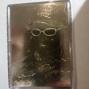 Gold NASCAR Card